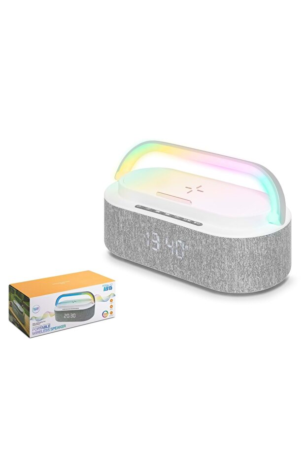 A915 Bluetooth Speaker Rgb Beyaz - 1