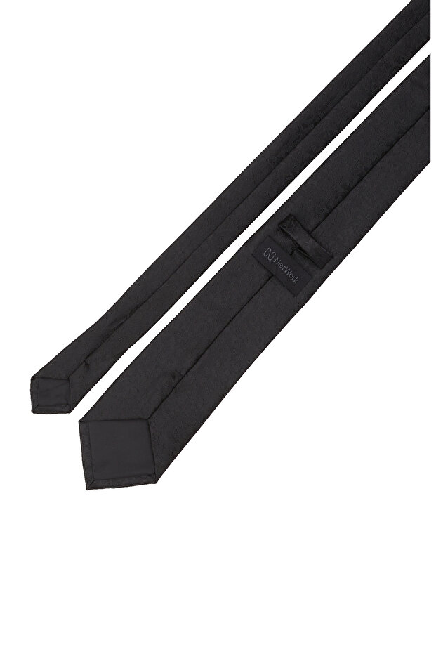 Siyah Desenli Kravat - 2