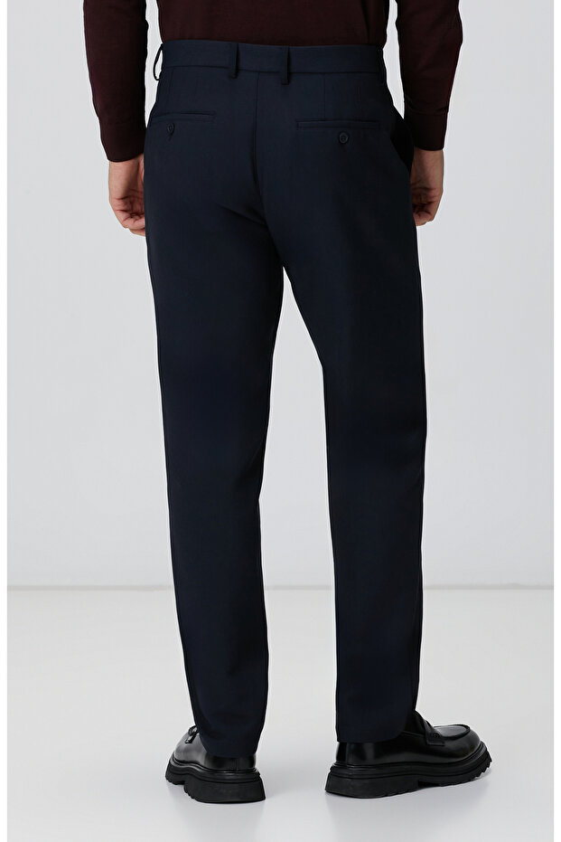 Lacivert Casual Pantolon - 3