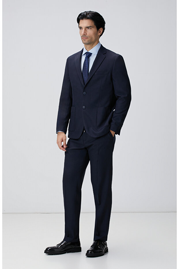 Lacivert Takım Elbise - 4