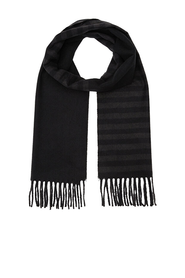 Siyah Erkek Atkı - 1