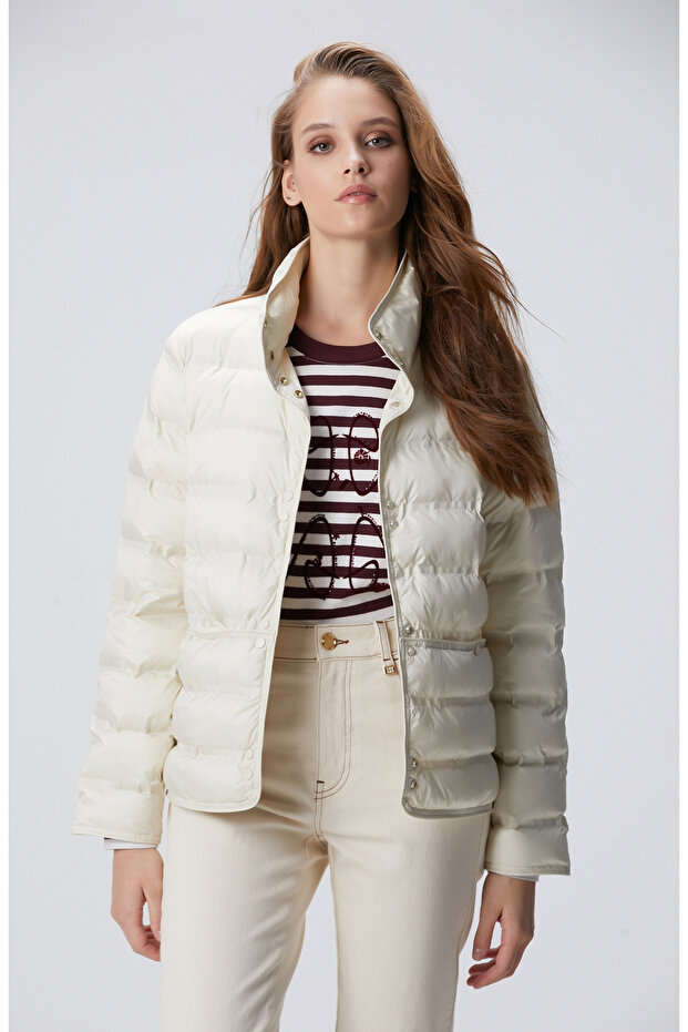 Kırık Beyaz Mont - 3