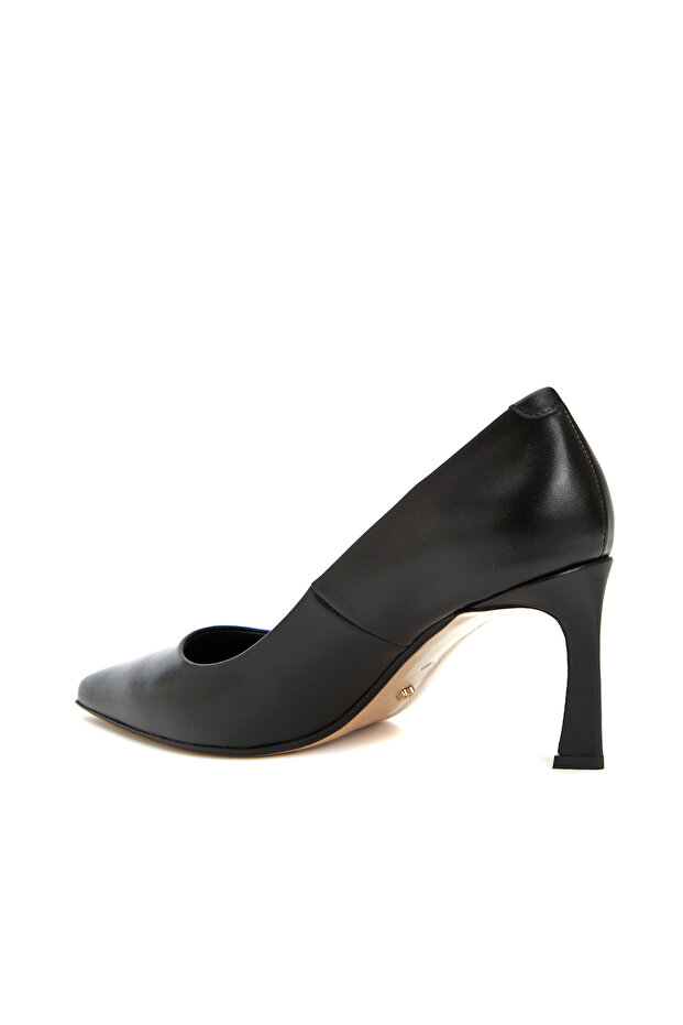 Siyah Kadın Deri Ayakkabı - 3