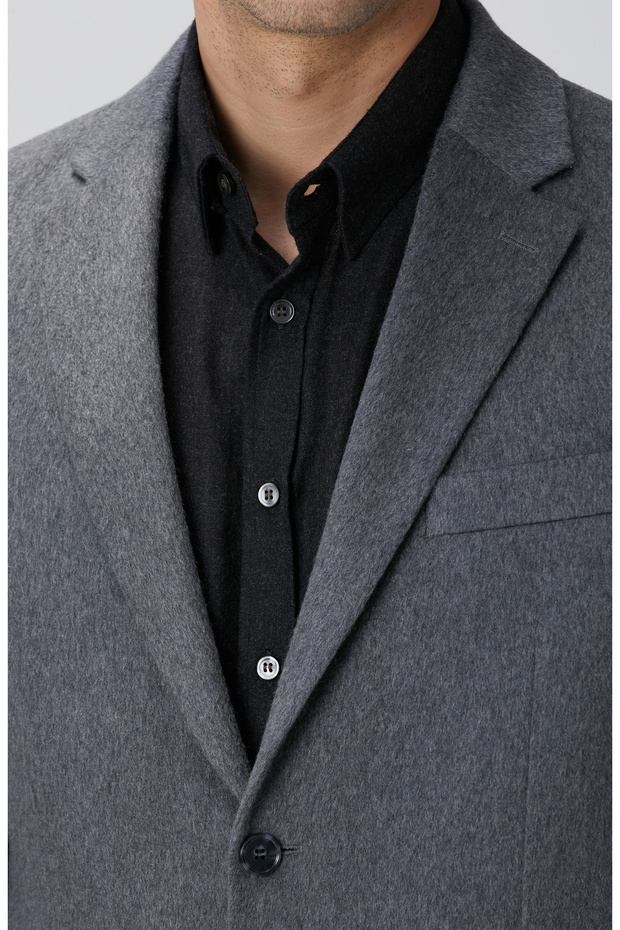 Limited Antrasit Kaşmir Ceket - 6