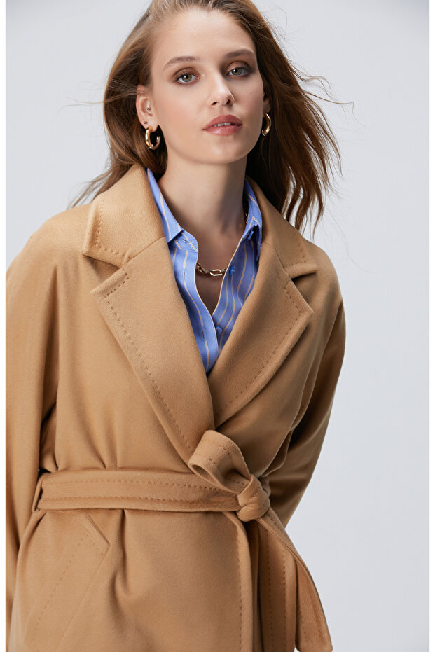 Camel Limited Kaşmir Palto - 2