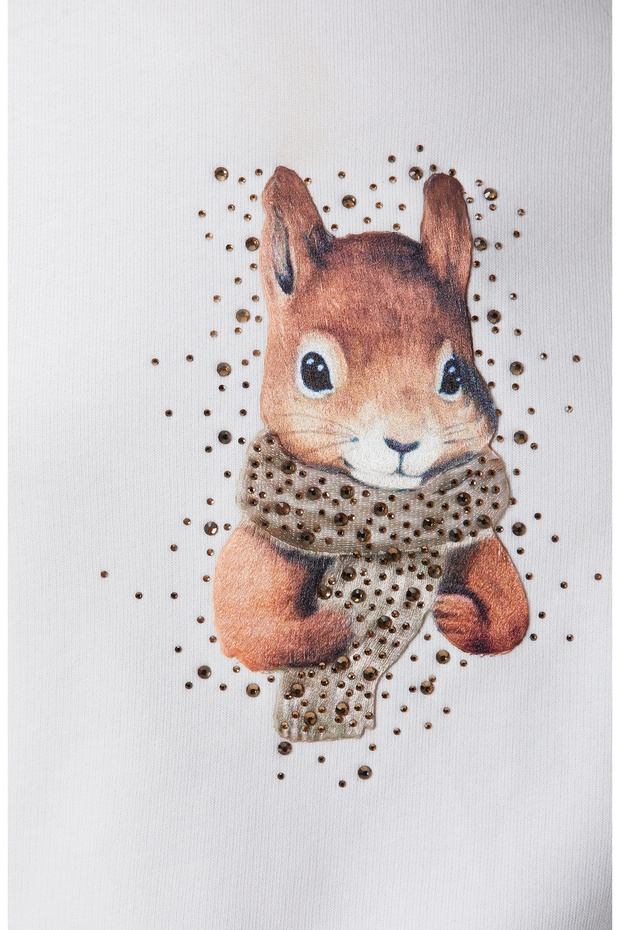 Kırık Beyaz Sweatshirt - 7