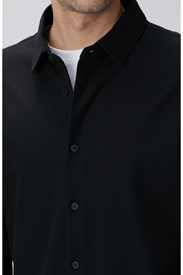 N-Tech Siyah Gömlek - 6