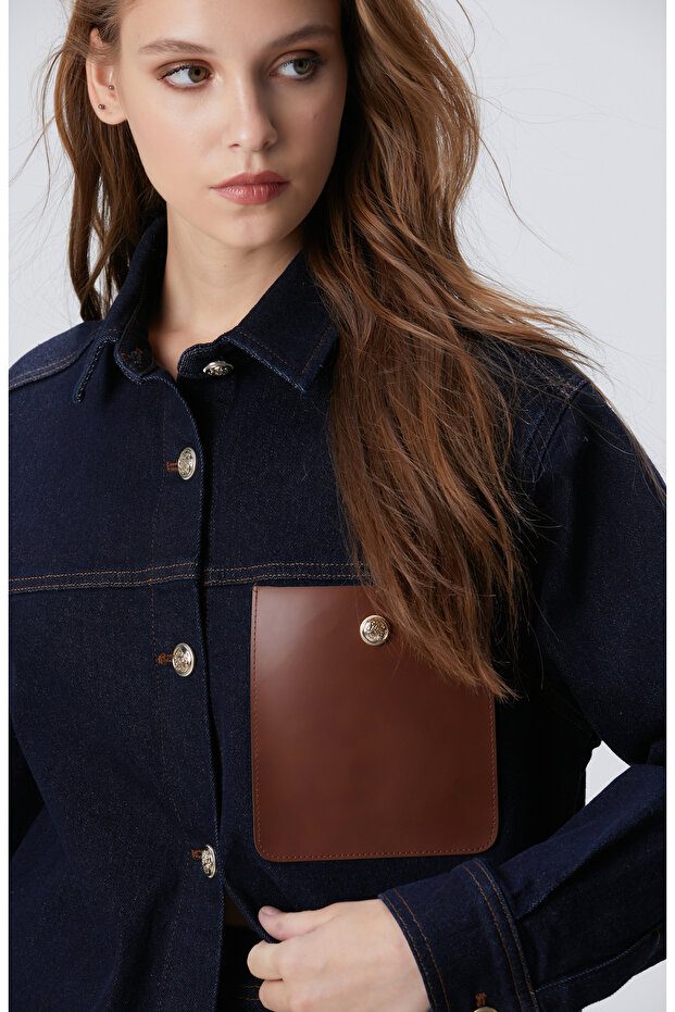 Mavi Denim Gömlek - 4