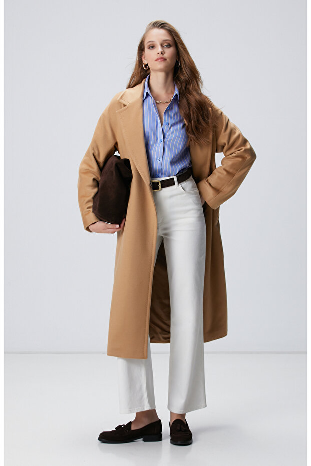 Camel Limited Kaşmir Palto - 1