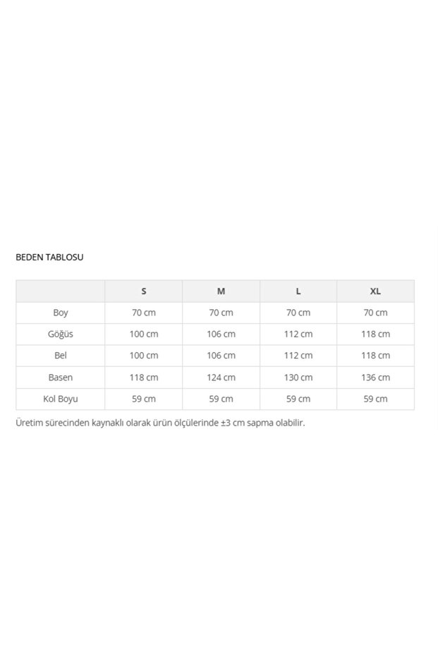 Volanlı Taş Midi Gömlek - 8