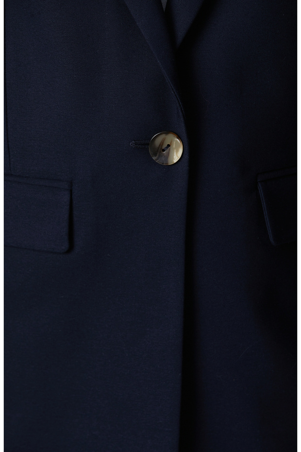 Lacivert blazer Ceket - 7