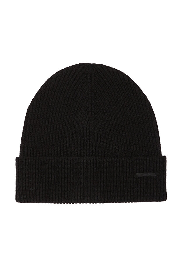 Siyah Yün Erkek Bere - 1