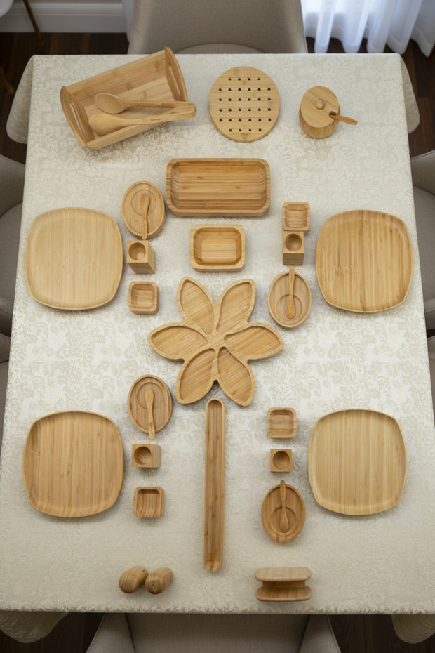 İkon Kahvaltı Seti 33 Parça - 8