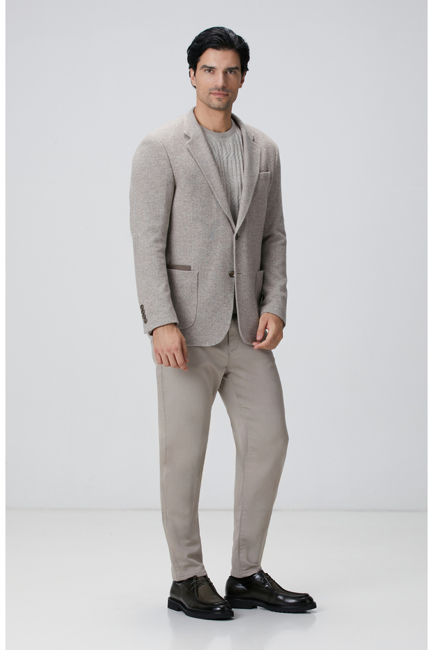 Bej Yün Karışımlı Kazak - 3