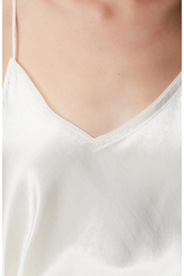 Kırık Beyaz Bluz - 6