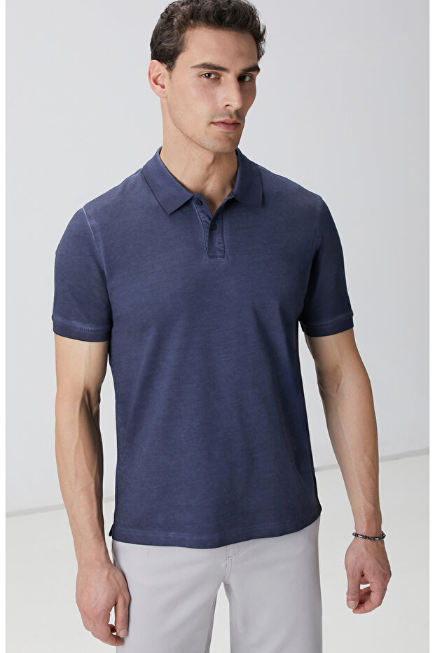 Lacivert T-shirt - 2