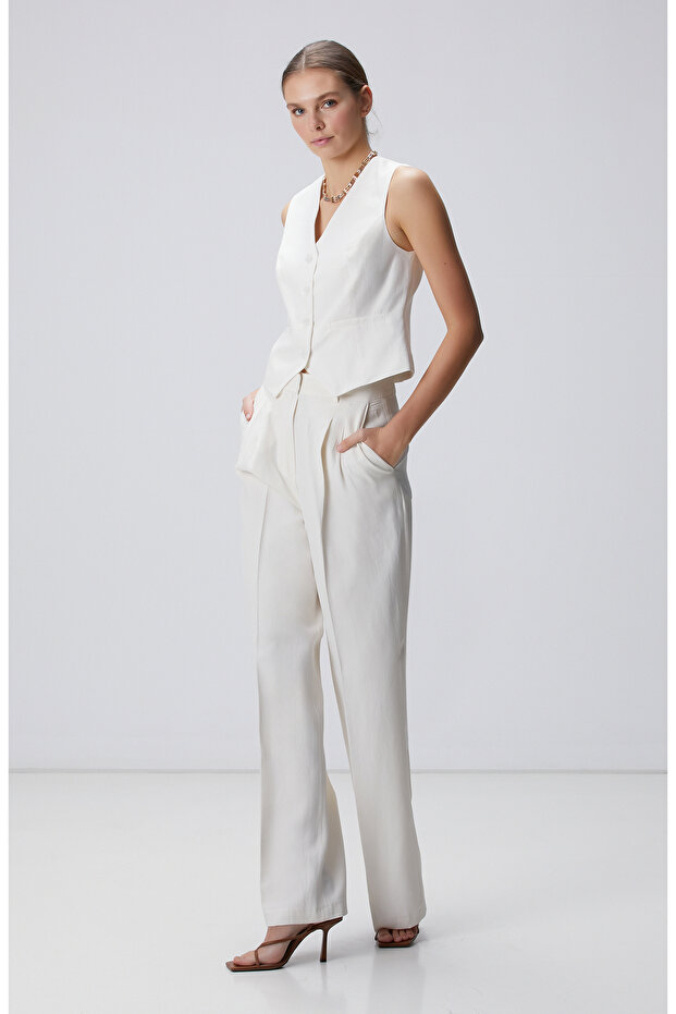 Kırık Beyaz Yelek - 3