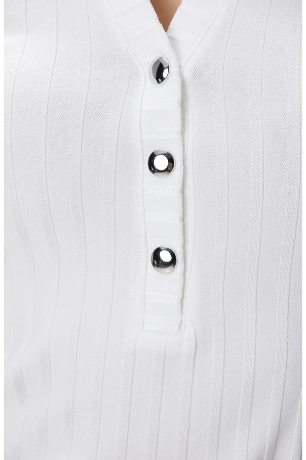 Kırıkbeyaz T-shirt - 6