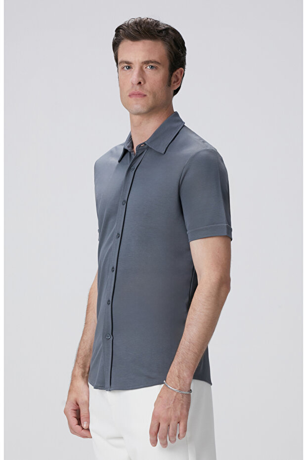 Antrasit Gömlek - 4