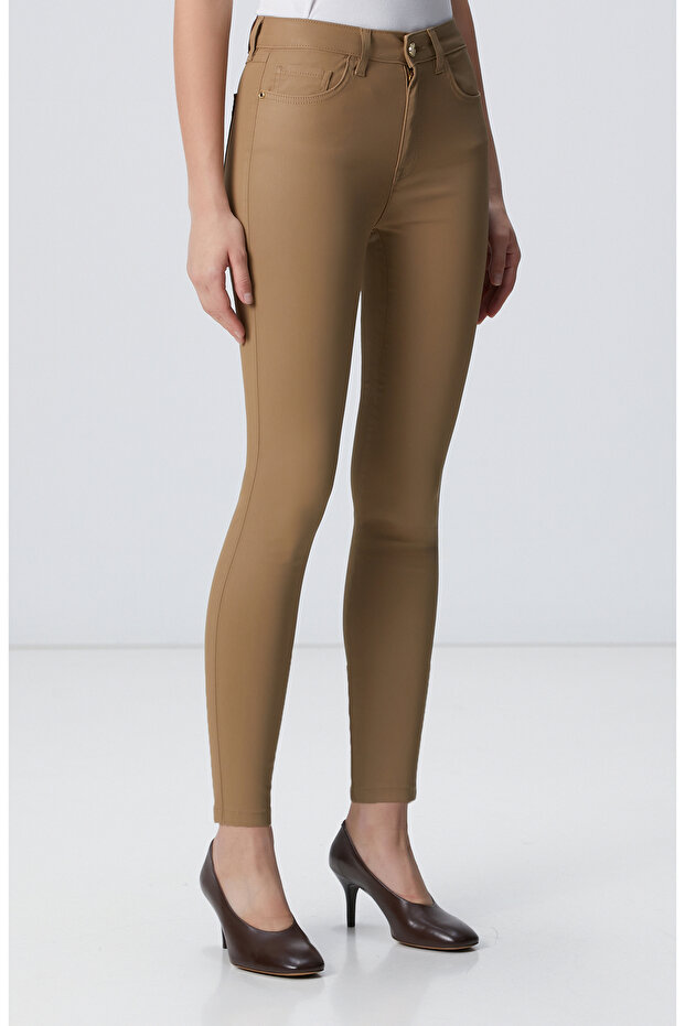 Camel Denim Pantolon - 3