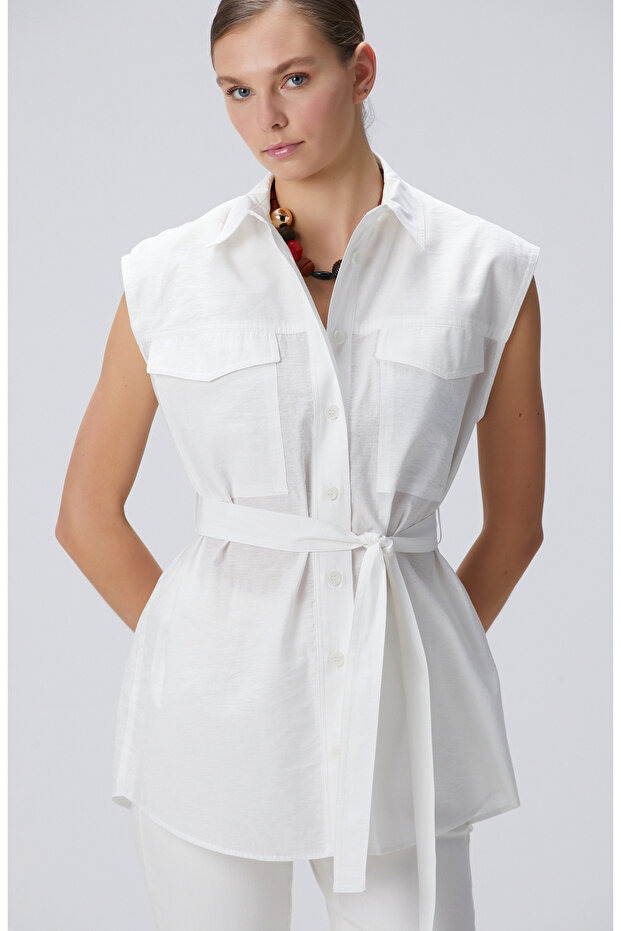 Kırık Beyaz Gömlek - 1