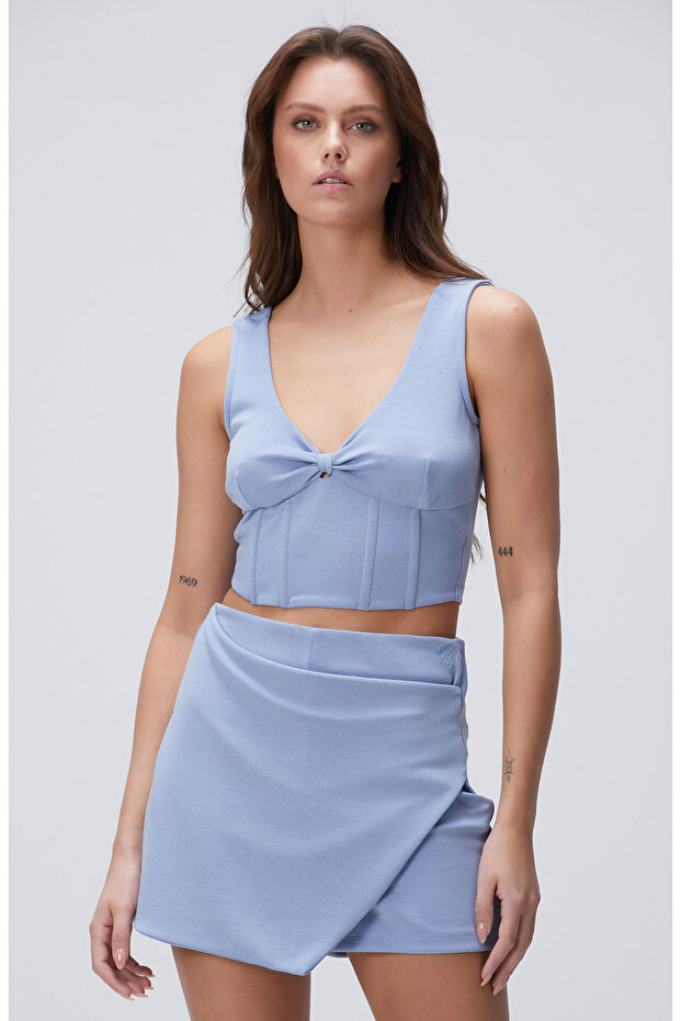 Açık Mavi T-shirt - 1