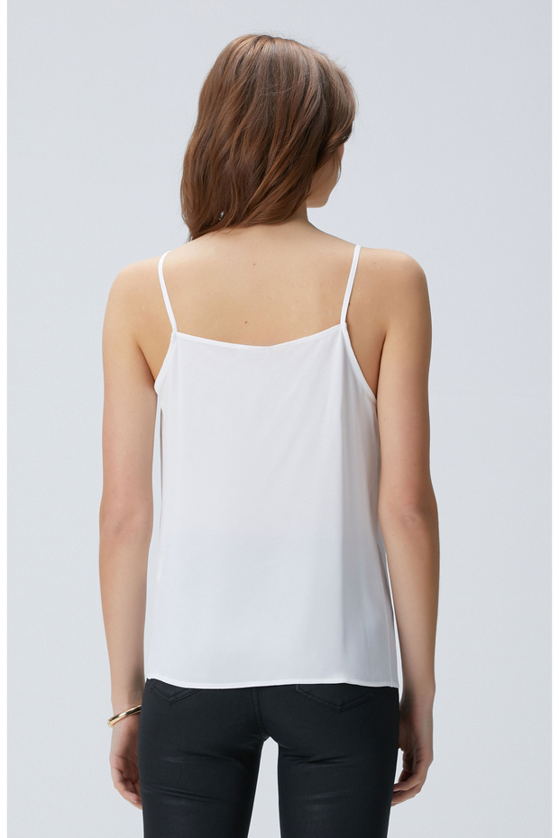 Kırık Beyaz Bluz - 5