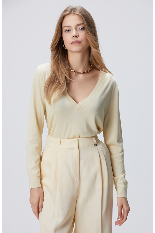 Vanilya Limited İpek Kazak - 1