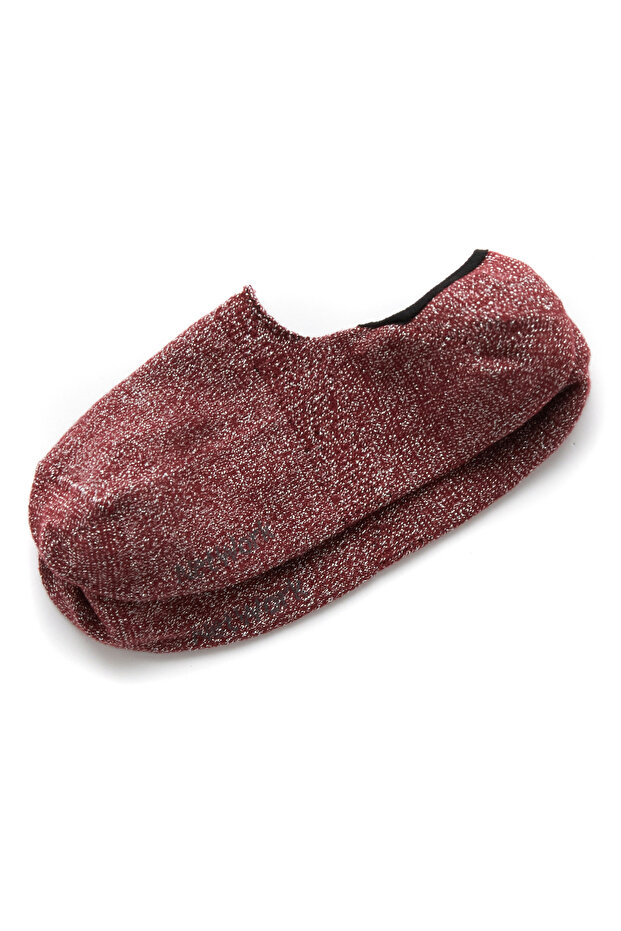 Bordo Kadın Çorap - 1