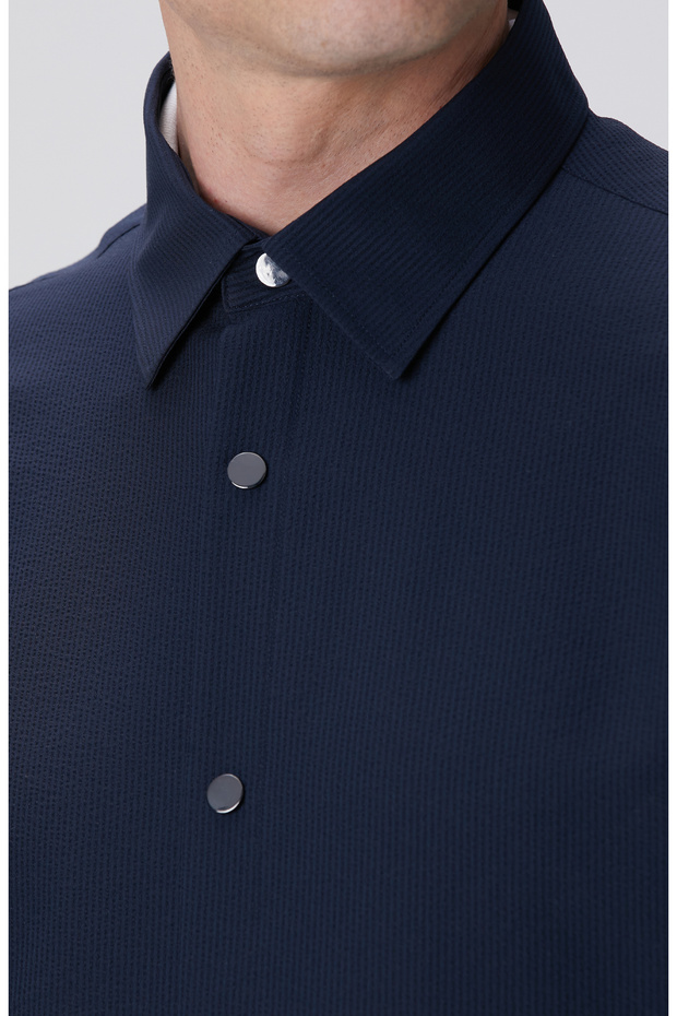 Lacivert Dış Gömlek - 6