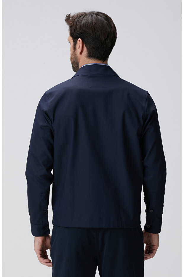 Lacivert Dış Gömlek - 5