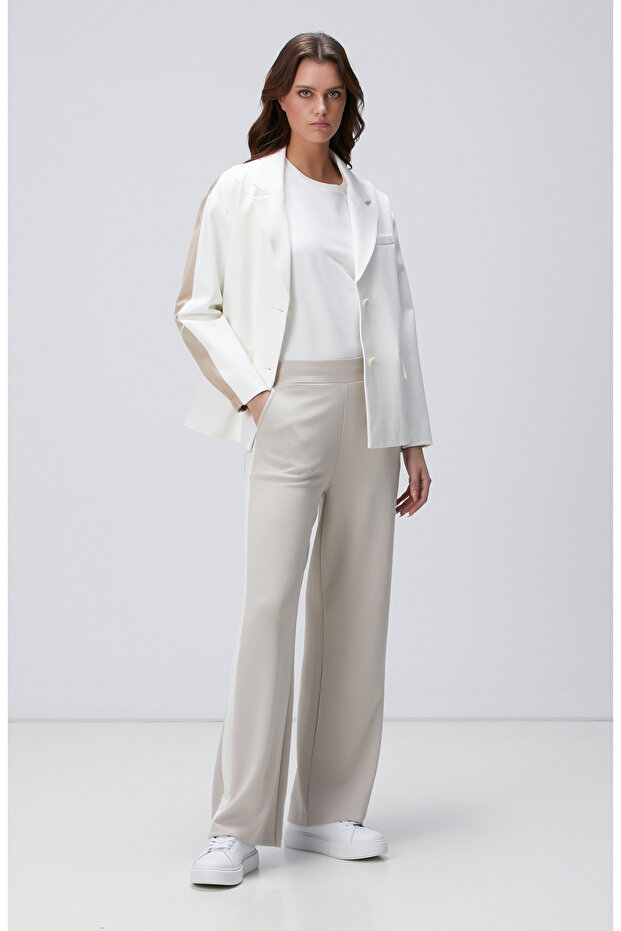 Beyaz N-Tech Ceket - 3