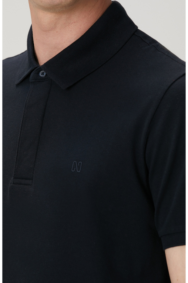 Lacivert T-shirt - 5