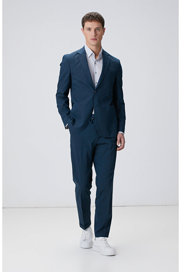 Lacivert Takım Elbise - 4