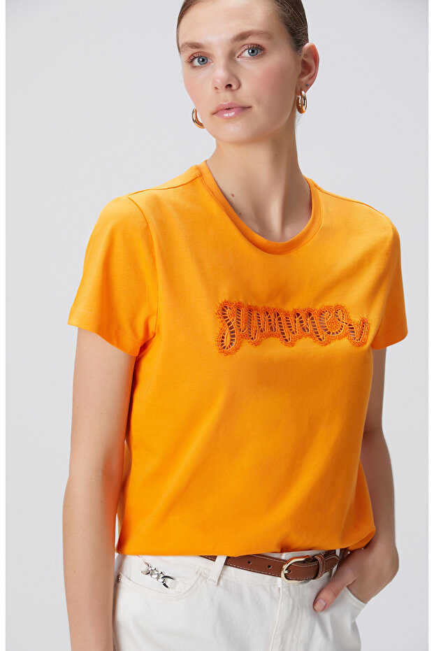 Turuncu T-shirt - 4