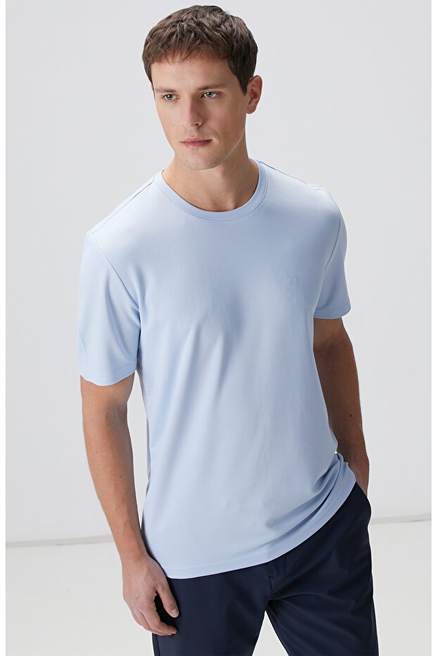 Açık Mavi T-shirt - 2