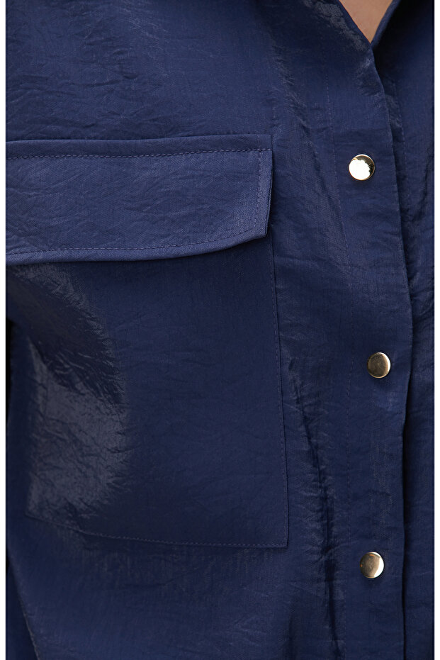 Lacivert Gömlek - 6