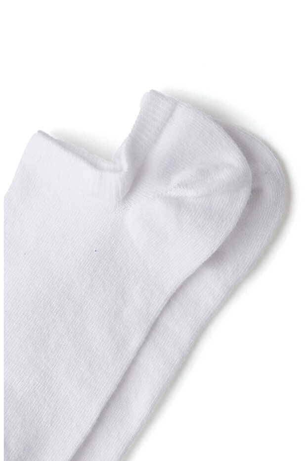 Beyaz Indigo Bambu Erkek 2li Çorap Seti - 3