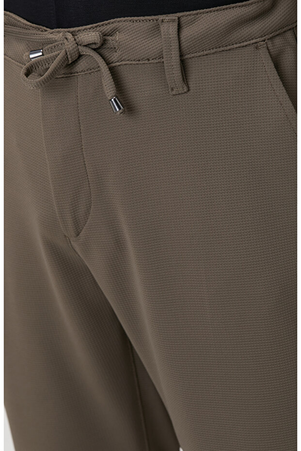 Haki Örme Pantolon - 4