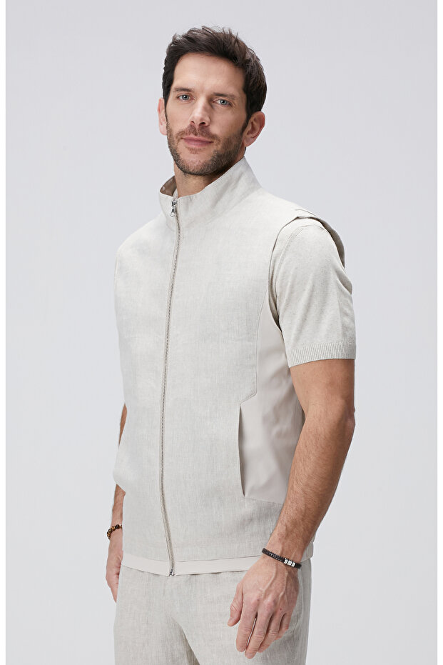 N-Tech Naturel Keten Mont - 4