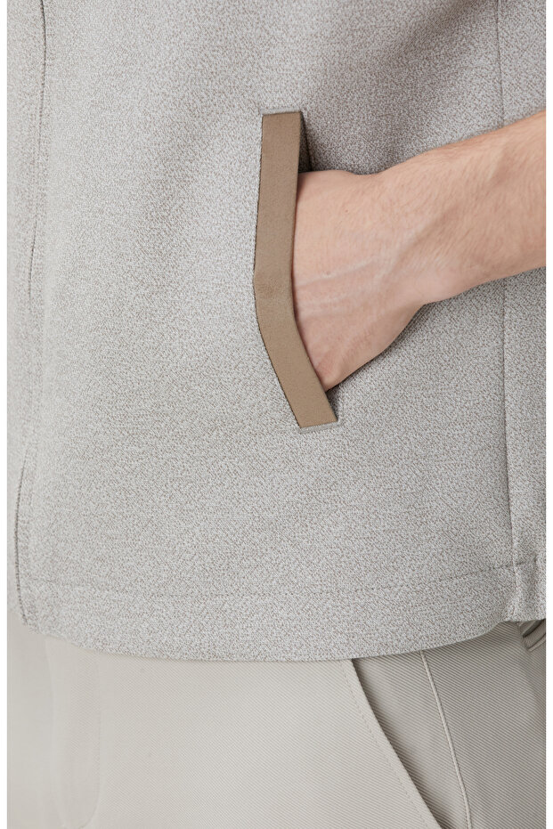 Bej Örme Yelek - 7