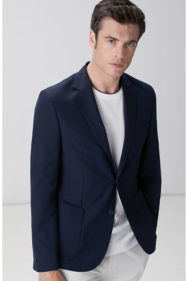 N-Tech Lacivert Ceket - 2