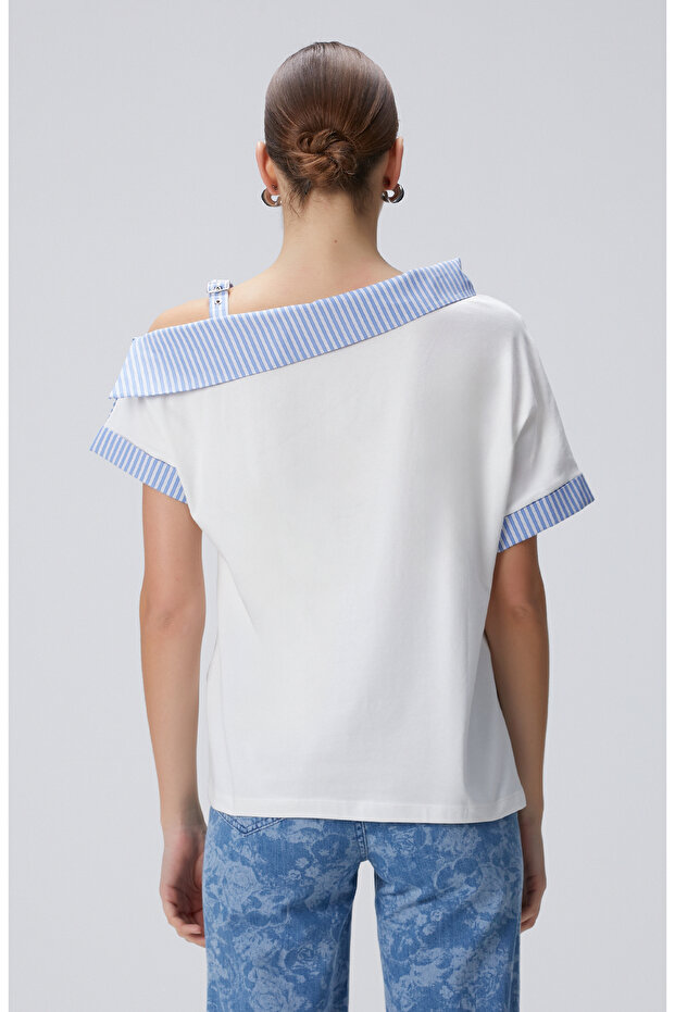 Kırıkbeyaz Tshirt - 5