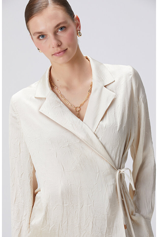 Açık Bej Ceket - 4