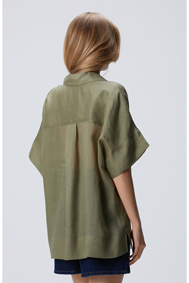 Haki Rami Gömlek - 5