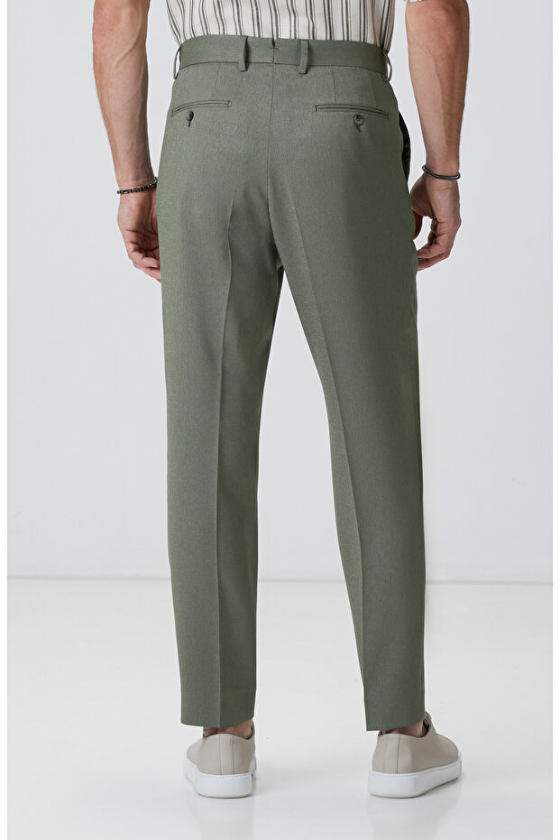 Haki Armürlü Pantolon - 3