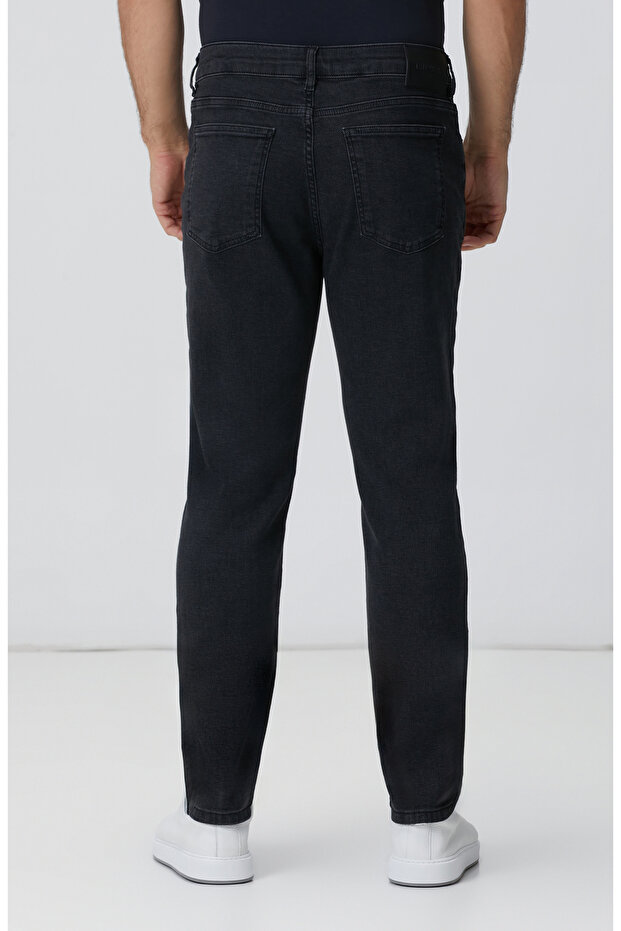 Antrasit Denim Pantolon - 3