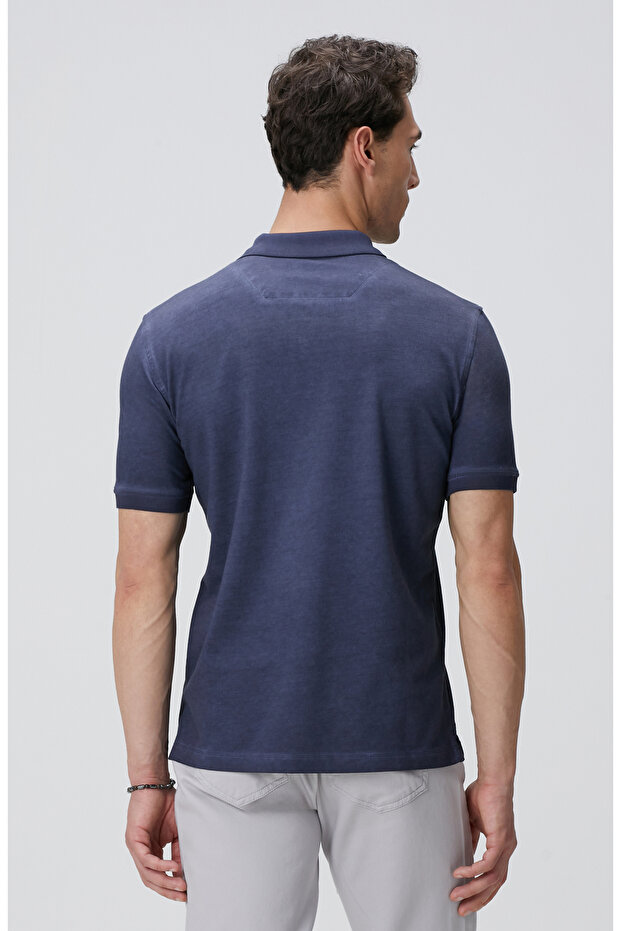 Lacivert T-shirt - 5