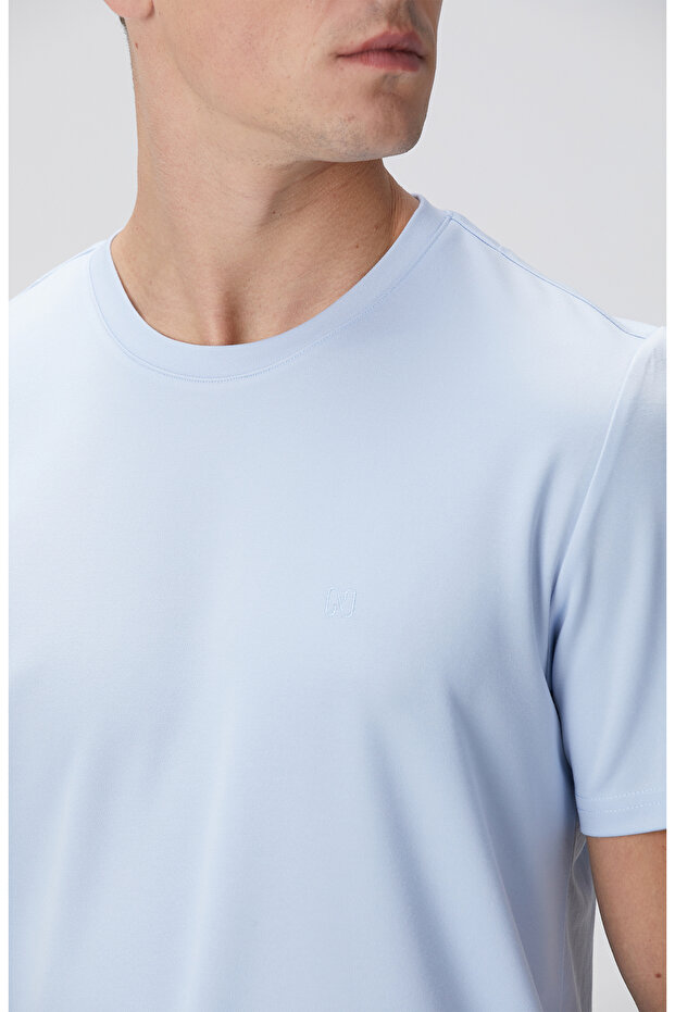 Açık Mavi T-shirt - 6