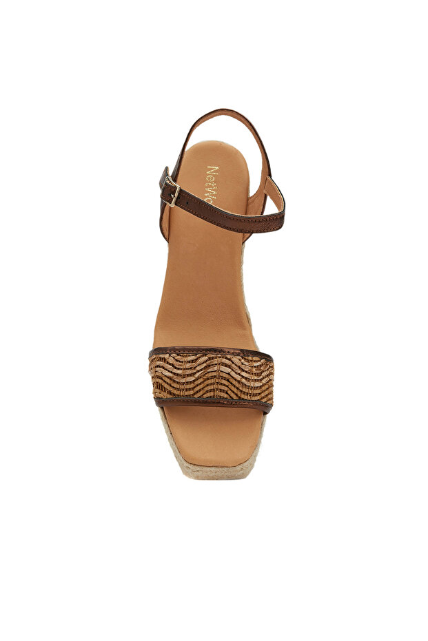 Bronz Kadın Espadril - 4